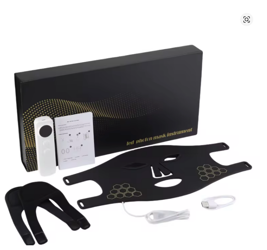 Radiant Rose Red Light Beauty Mask