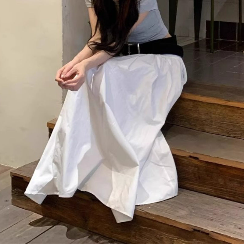 Women's Korean-style Summer High-waisted Casual Skirt