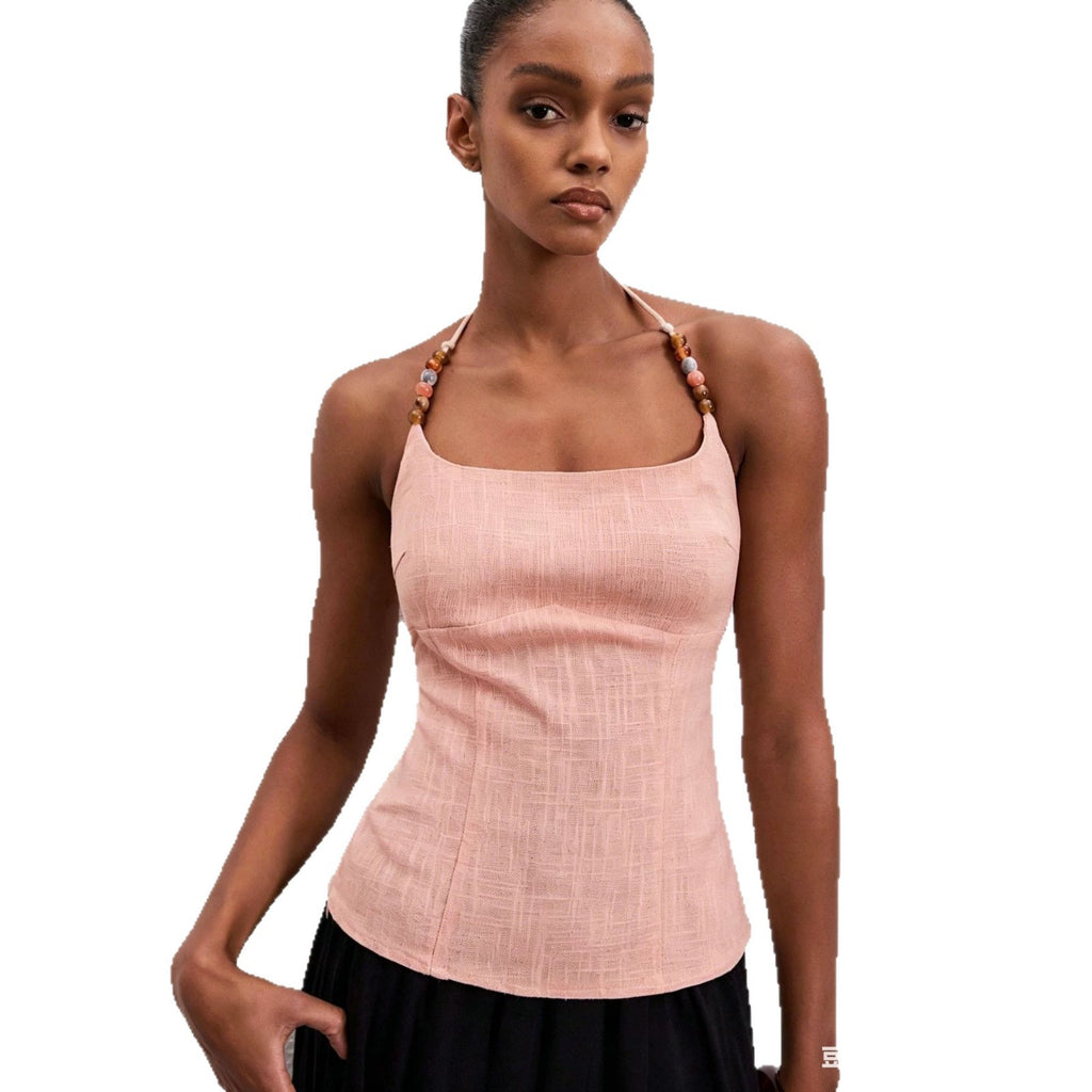 Women's Slim-fit Square-neck Slip Top