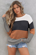 Millie Knitted O Pullover Sweater