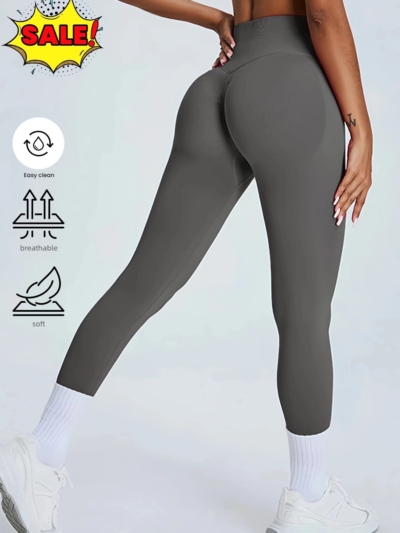 Women's High Waisted Seamless Leggings