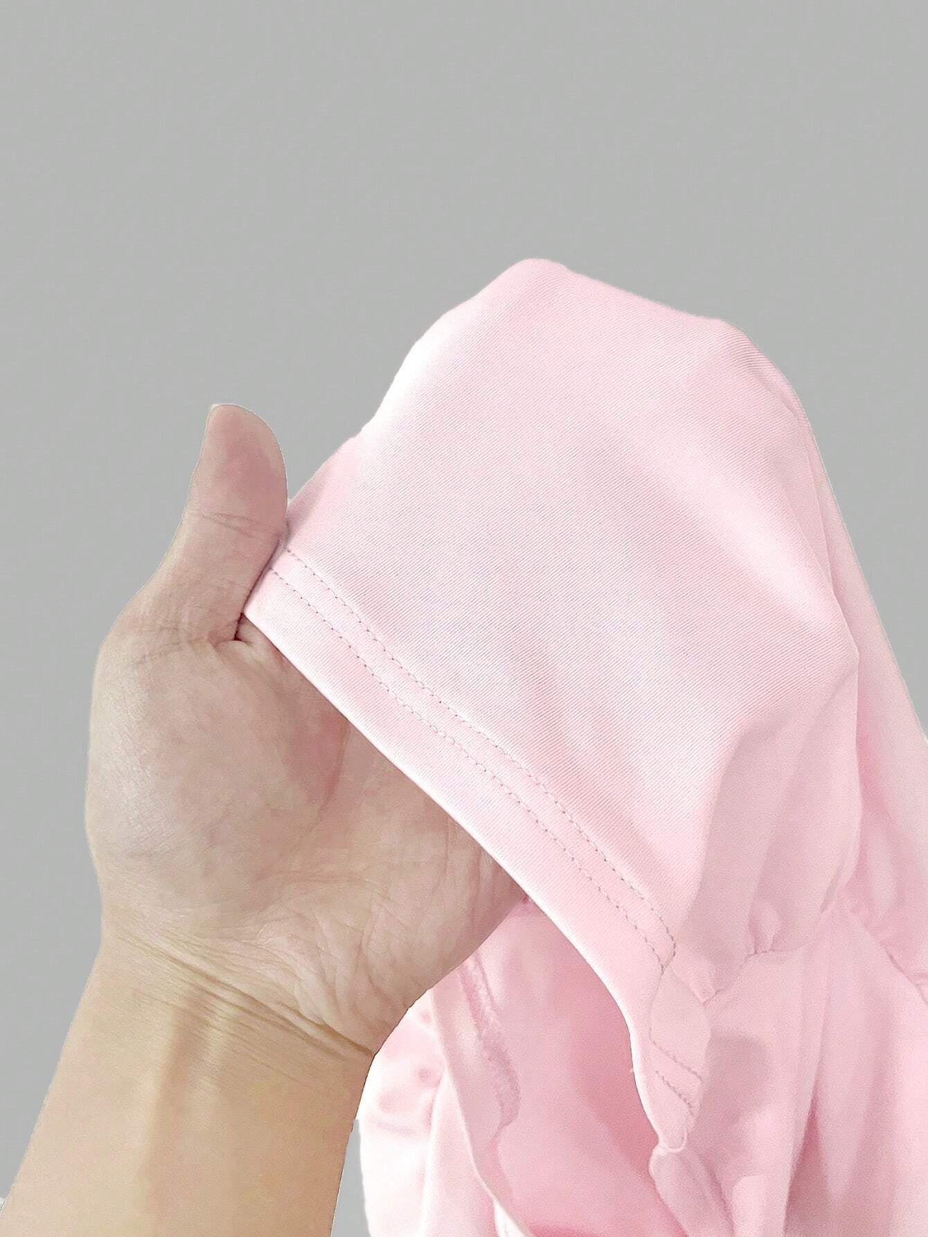 SHEIN Ezwear Women'S Contrast Lace Summer Casual Cami Top and Shorts