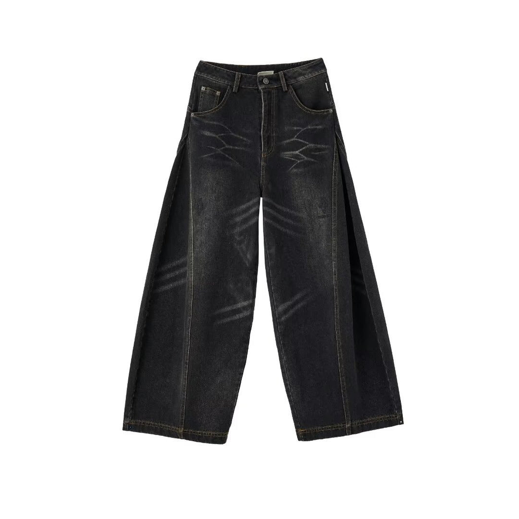 Loose Wide-leg Floor-dragging Culottes For Women
