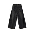 Loose Wide-leg Floor-dragging Culottes For Women