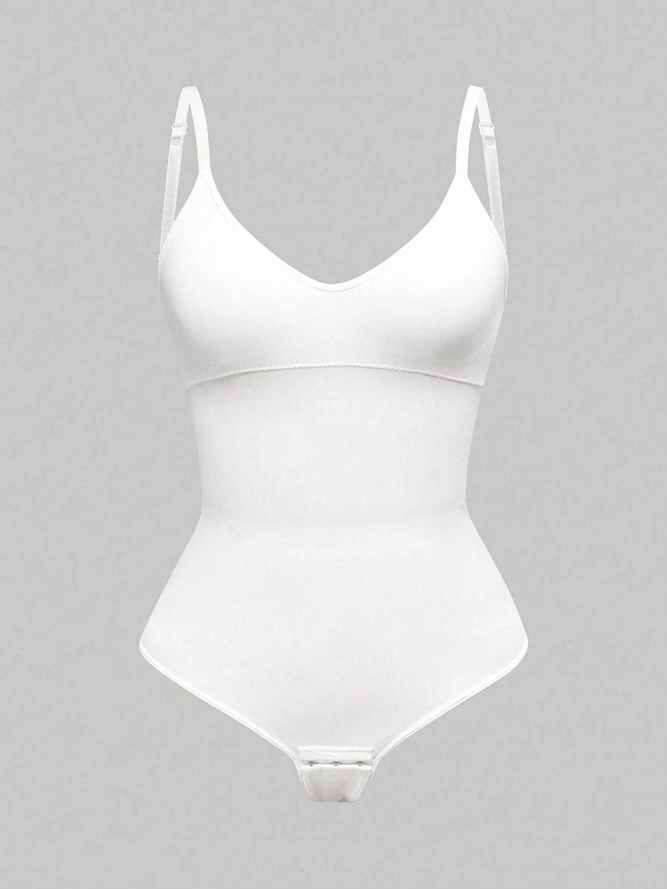 SHAPORA Women Solid Color Seamless Shapewear Bodysuit Casual