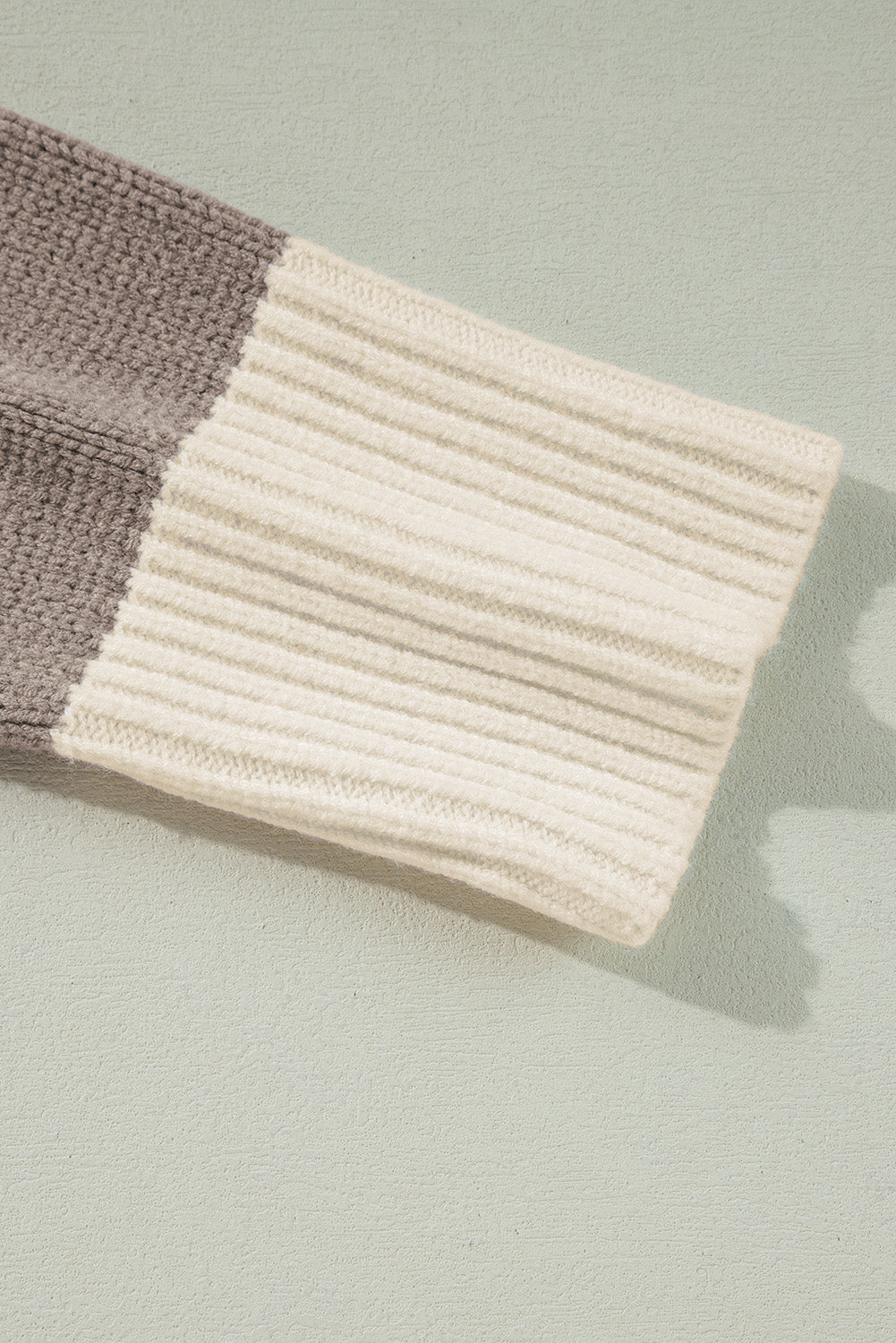 Livia Colorblock Loose Pullover Sweater