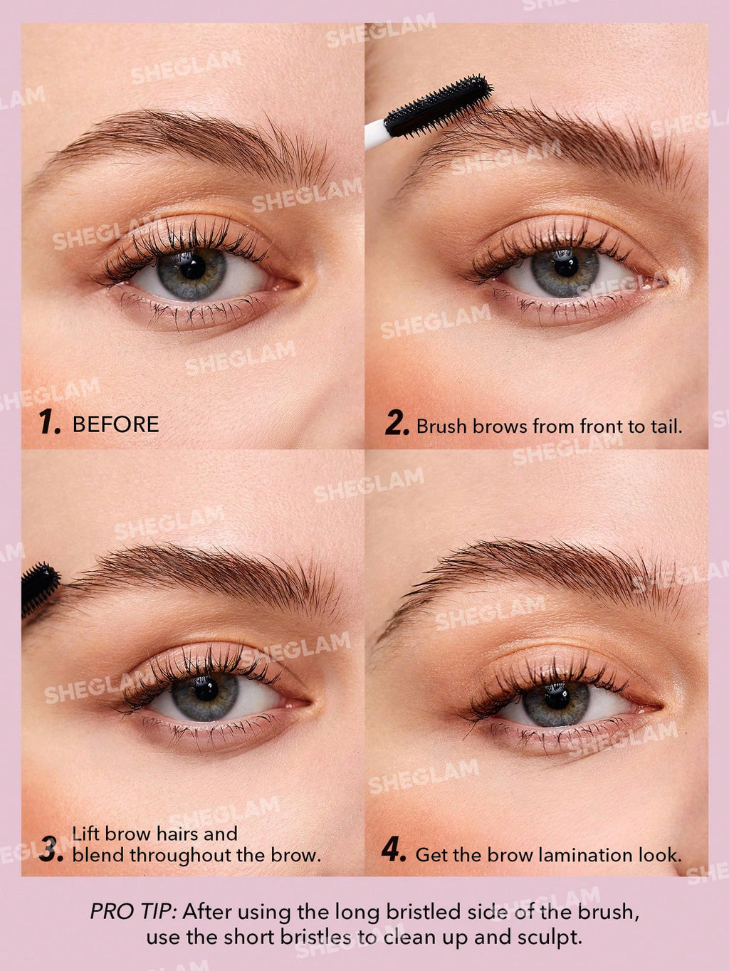 SHEGLAM Set Me up Brow Gel Long Lasting Waterproof Clear Eyebrow Gel Long Wear Smudge-Proof Moisturizing Eyebrow Makeup Eyebrow Brand Beauty Makeup Face Paint Cosmetic for Women Girls Perfect for Winter Ideal for Y2K Fancy Fashion Suitable for Birthday Gift Party Ready Best Color