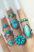Zora 8 Piece Ring Set