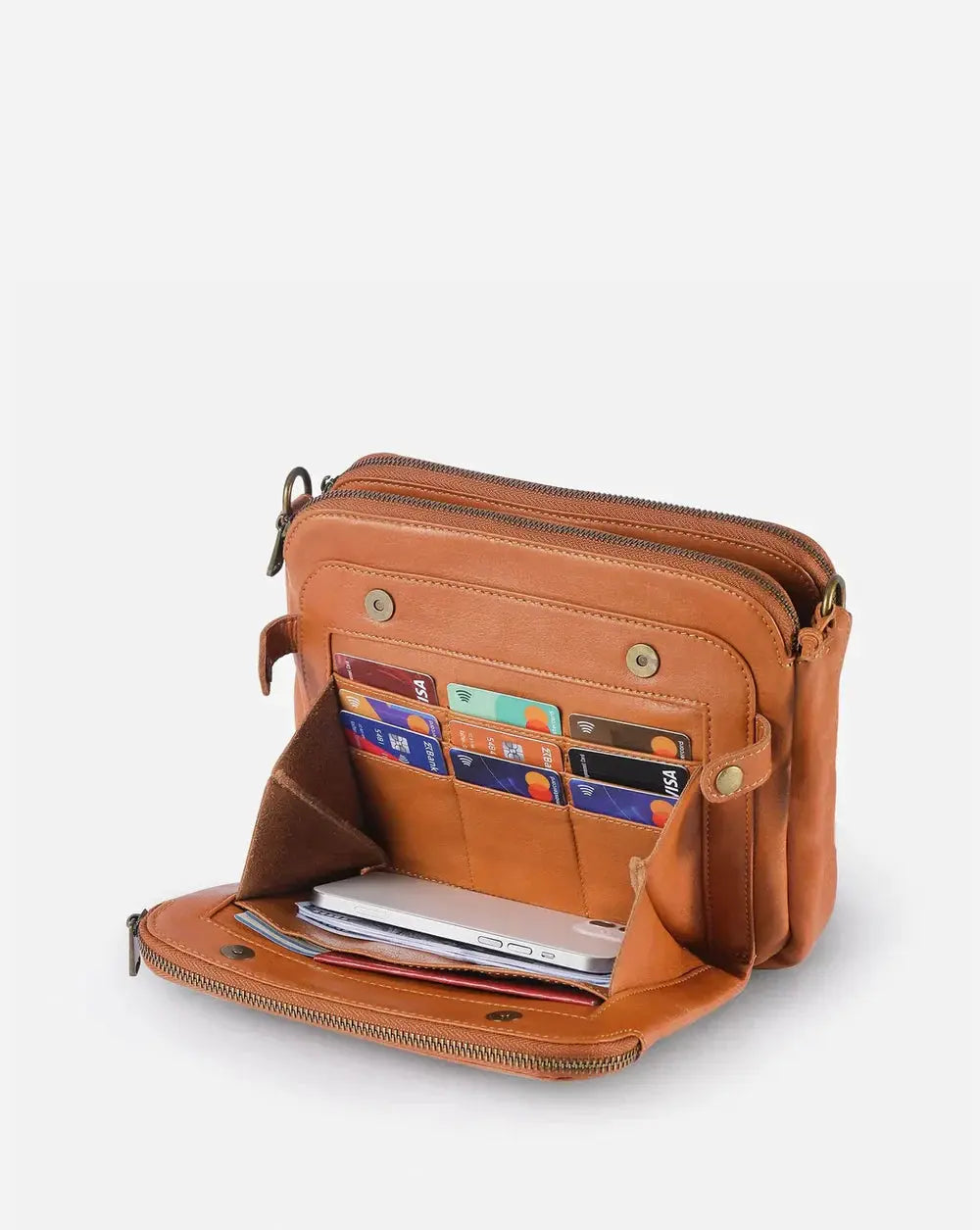 Genuine Leather Crossbody Bag | Elegant Women’S Shoulder Bag