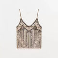 Women's New Embroidered Sexy Underwear Vest