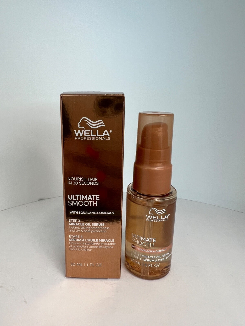 Wella Ultimate Smooth Miracle Oil Serum 1 Oz