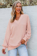 Zoey Sleeve Knit top Long Sleeve Top