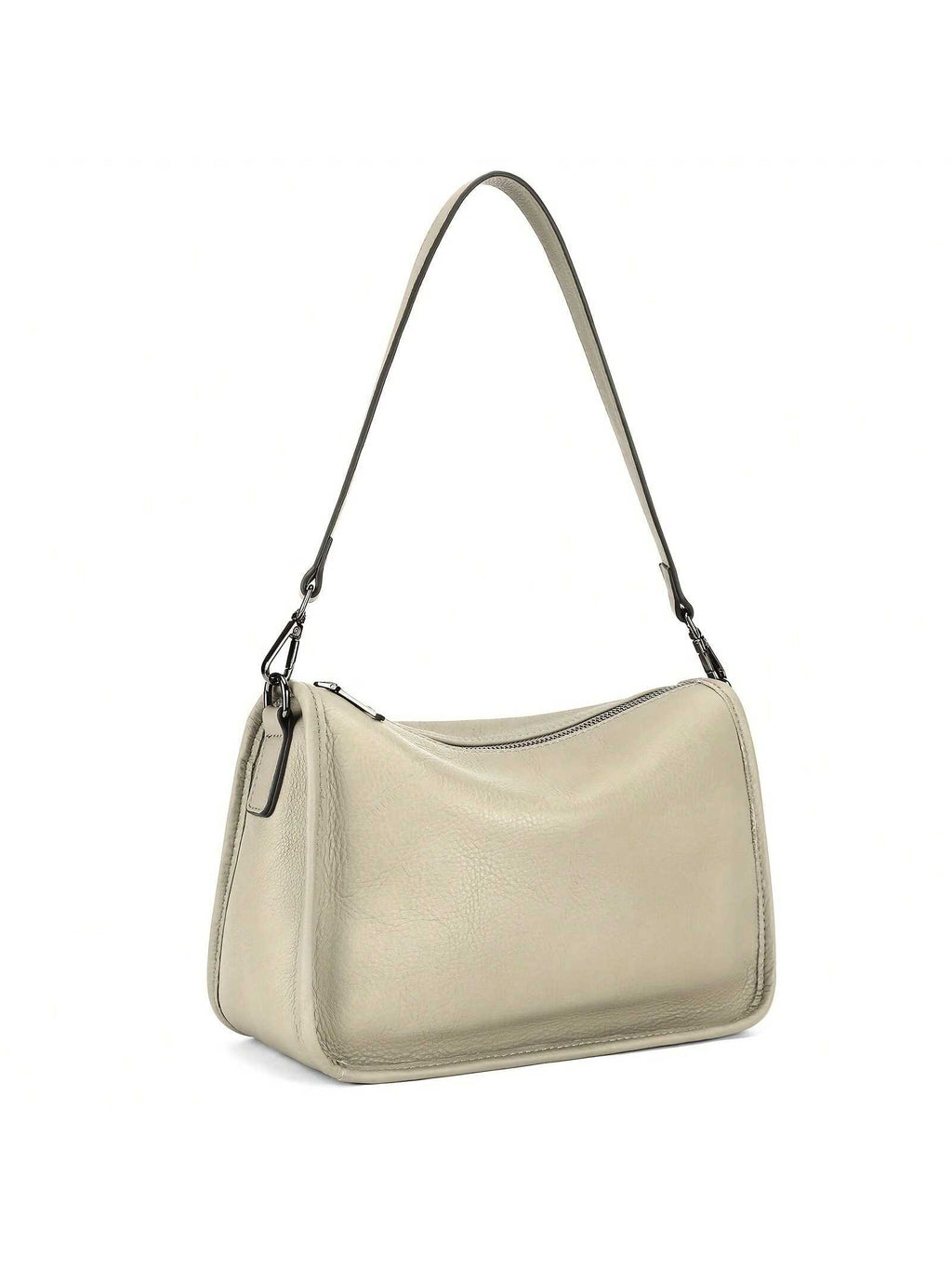 Genuine Leather Retro Casual Shoulder Bag Messenger Bag for Women- Adjustable Strap, Soft & Durable Lady Casual Handbag with Multiple Compartments