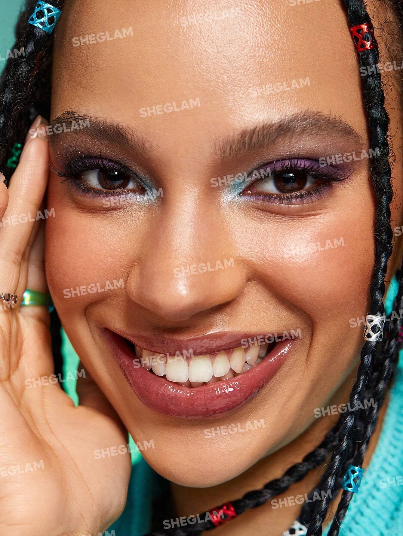 Rick and Morty X SHEGLAM Family Counseling Lip Gloss-Jerry Moisturizing Brown High Shine Liquid Lipstick Vegan Fragrance-Free Non-Sticky Instant Volumising Lip Glaze Suitable for People with Dry Lips Lip Makeup Lip Combo Brand Beauty Makeup Face Paint Cos