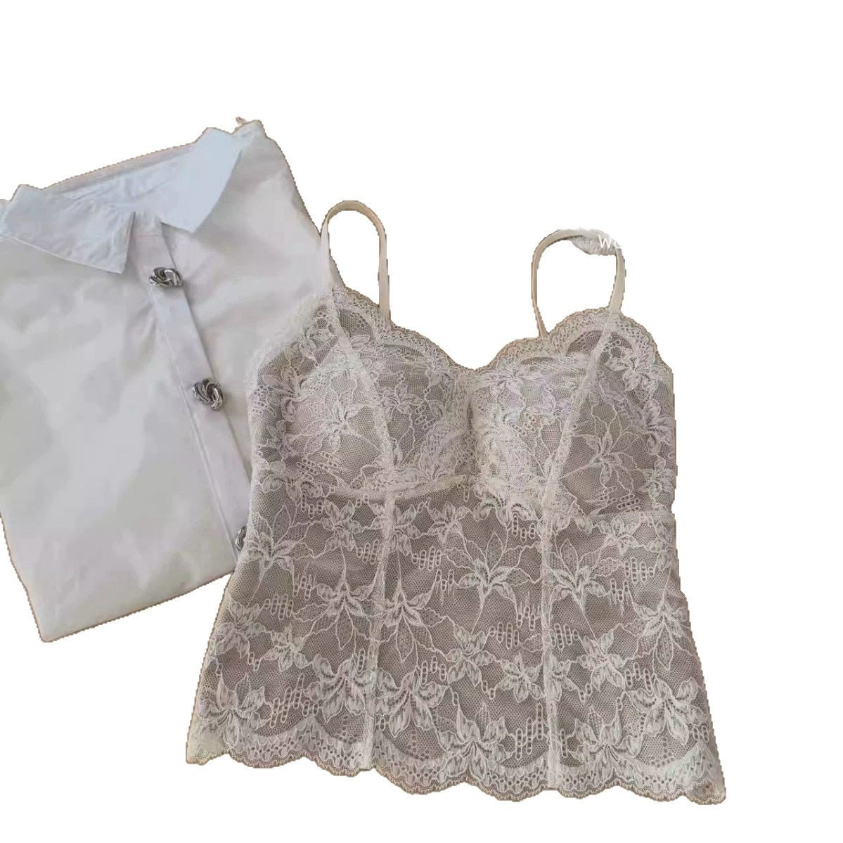 Lace Camisole Womens Wireless Beautiful-Back Bra