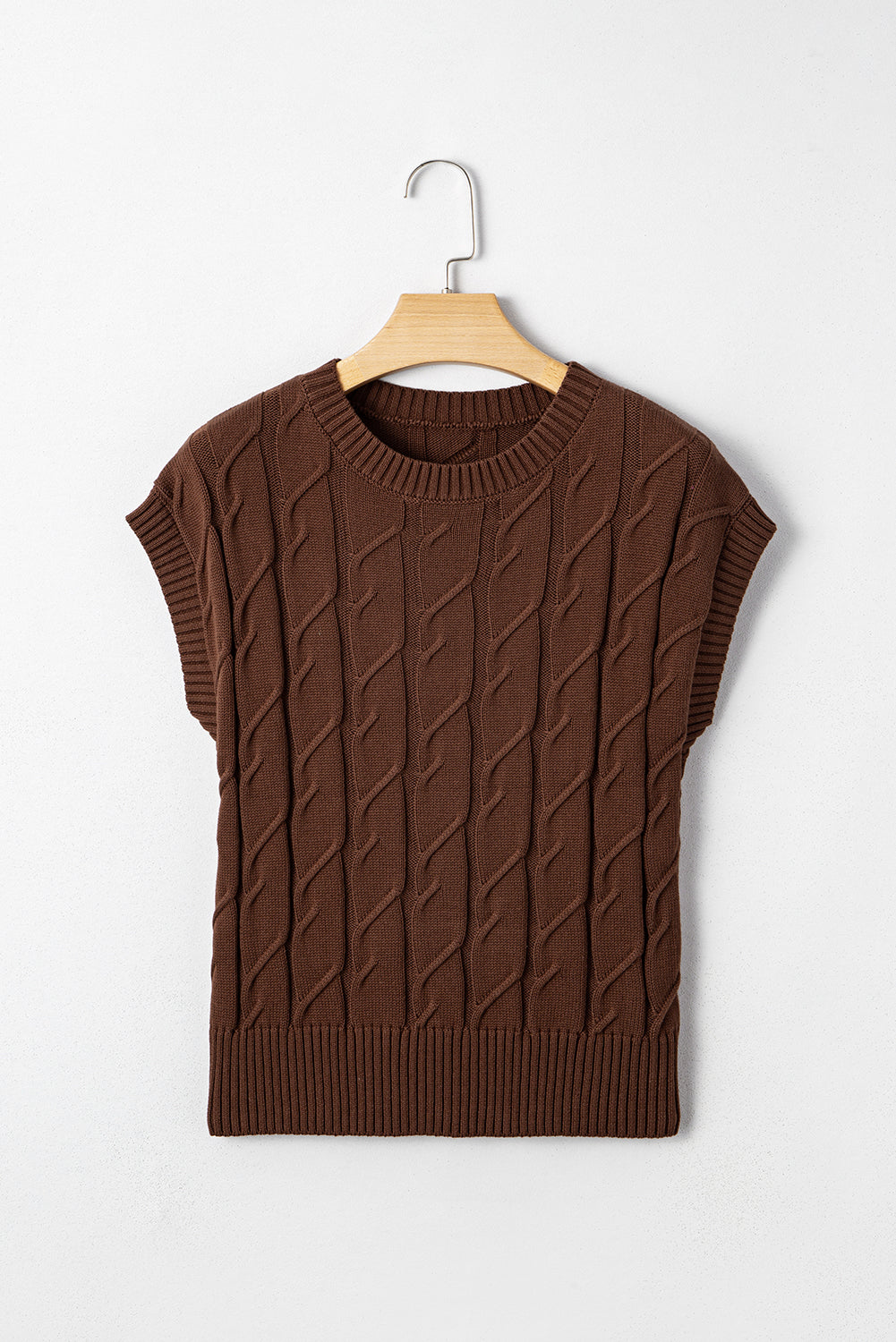 Lyrajira Texture Short Sleeve Sweater