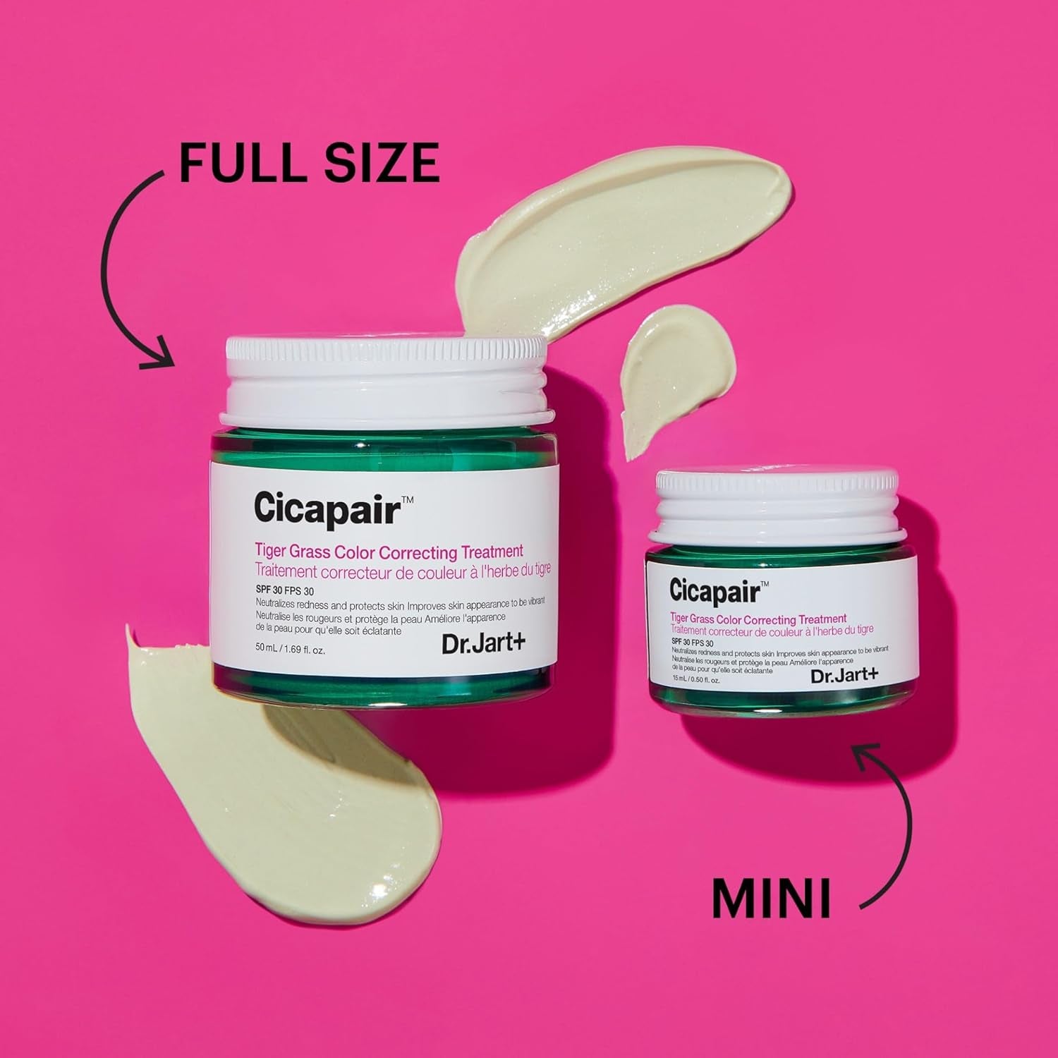 Dr. Jart+ Cicapair Soothing Color Correcting Treatment SPF 30 with Centella Asiatica Extracts | Cc Cream | Korean Skin Care