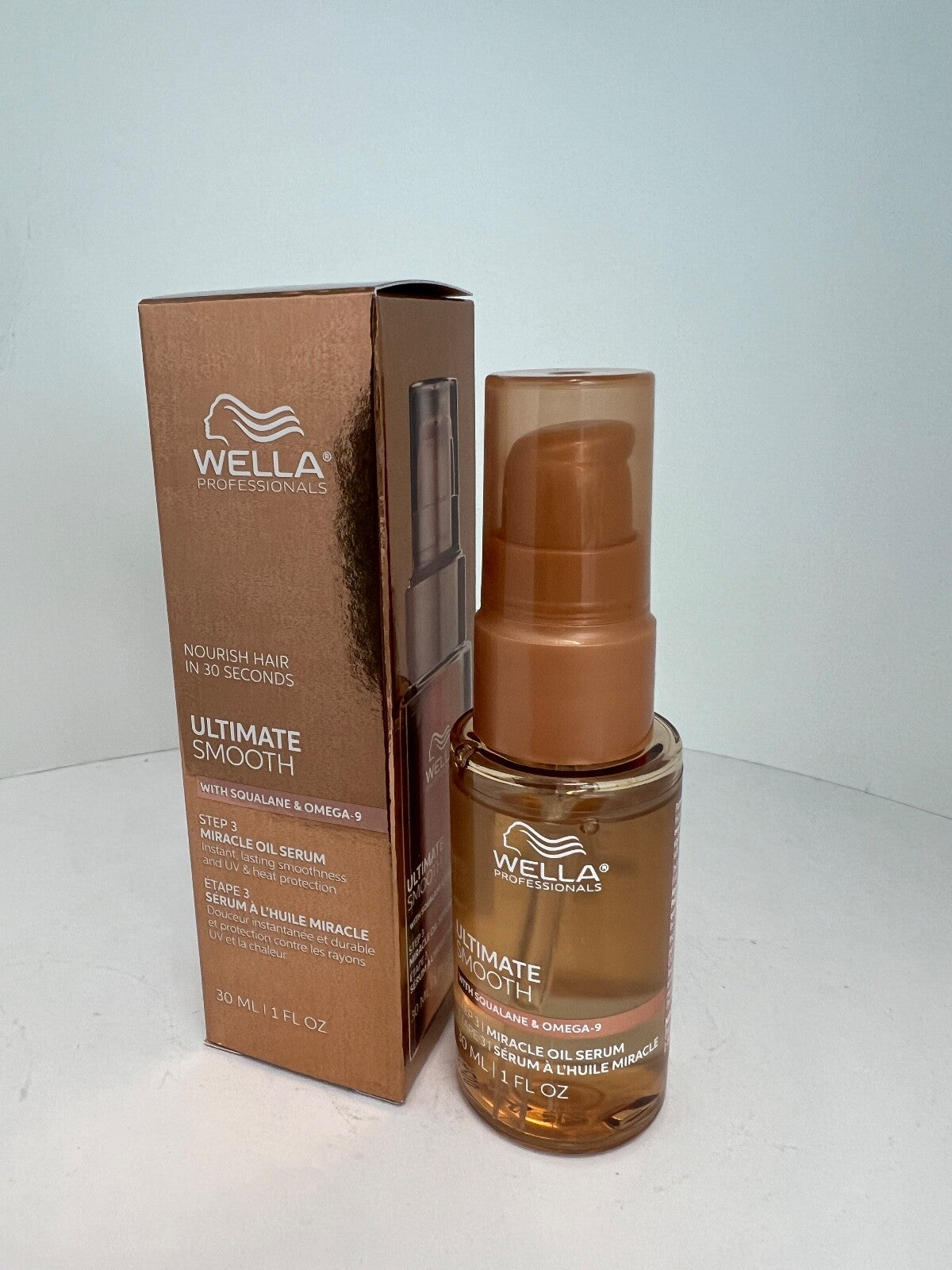 Wella Ultimate Smooth Miracle Oil Serum 1 Oz