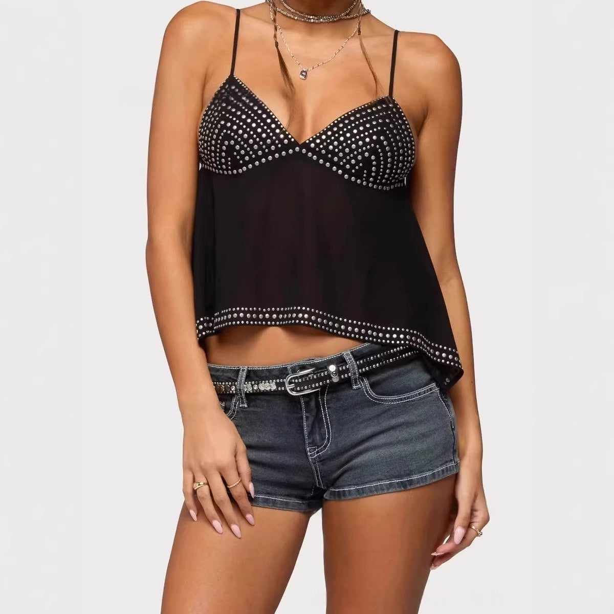 Casual All-Match Womens Short Top Vest