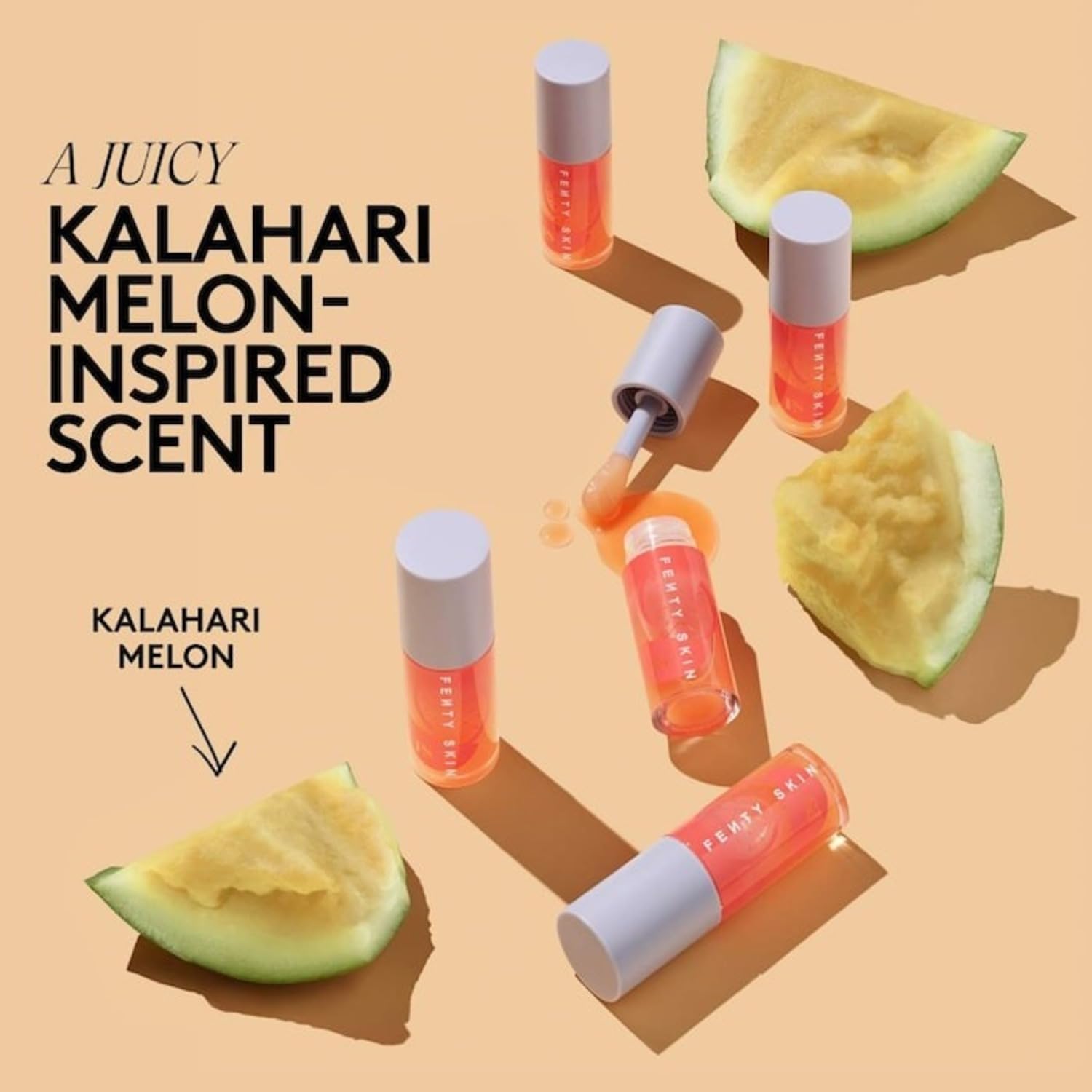 Fenty Skin Fenty Treatz Hydrating + Strengthening Lip Oil - Kalahari Melon