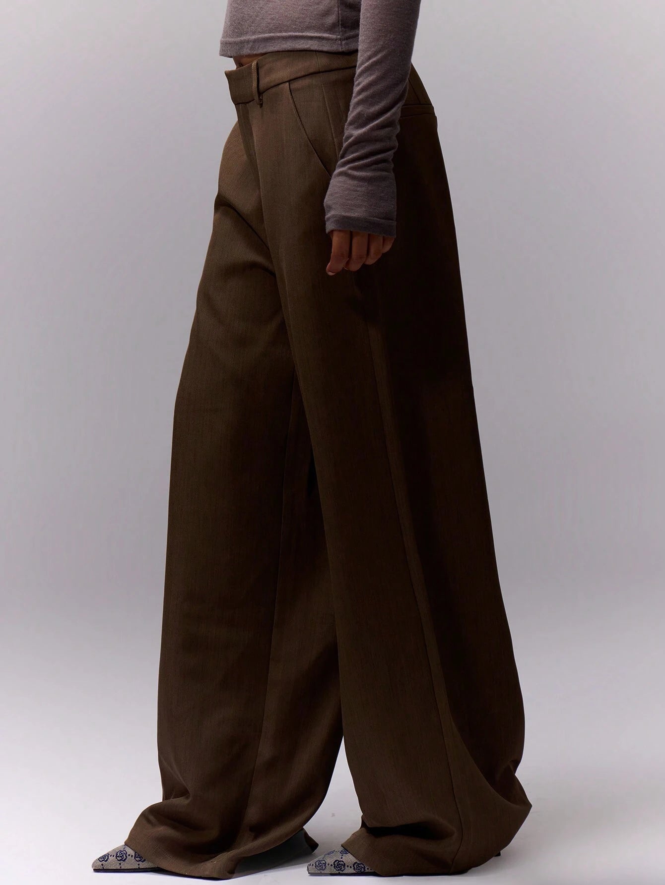 MUSERA Business Office,Work Loose Fit Tailored Pants Old Money Casual, Beachwear, Holiday Fall, Autumn, Winter, Back to School Office Work