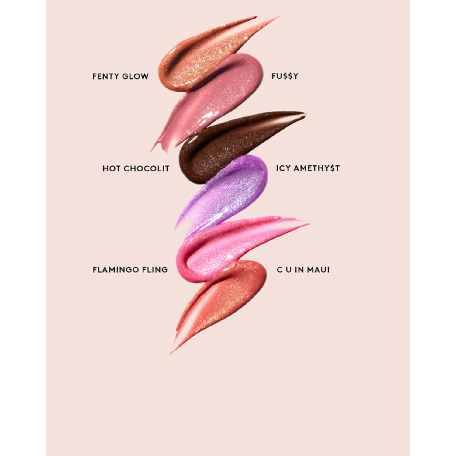 Gloss Bomb Stix Shimmer - 02 Fussy by Fenty Beauty for Women - 0.12 oz Lipstick