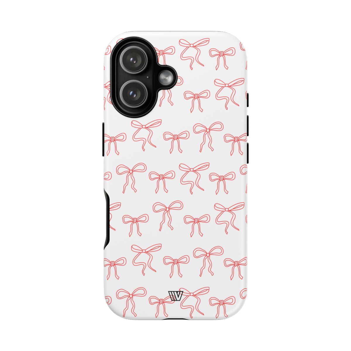 RED RIBBON CHARM | Tough Phone Case