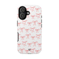 RED RIBBON CHARM | Tough Phone Case