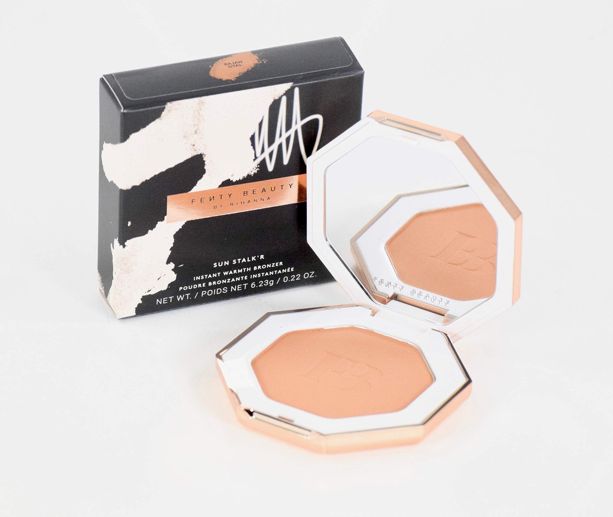 Sun Stalkr Instant Warmth Bronzer - 03 Private Island by Fenty Beauty for Women - 0.22 oz Bronzer