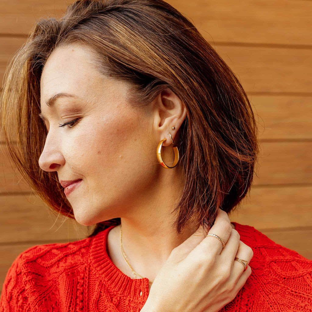 Vivian Hoop Earrings